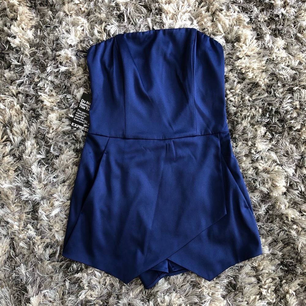 EXPRESS Strapless Romper